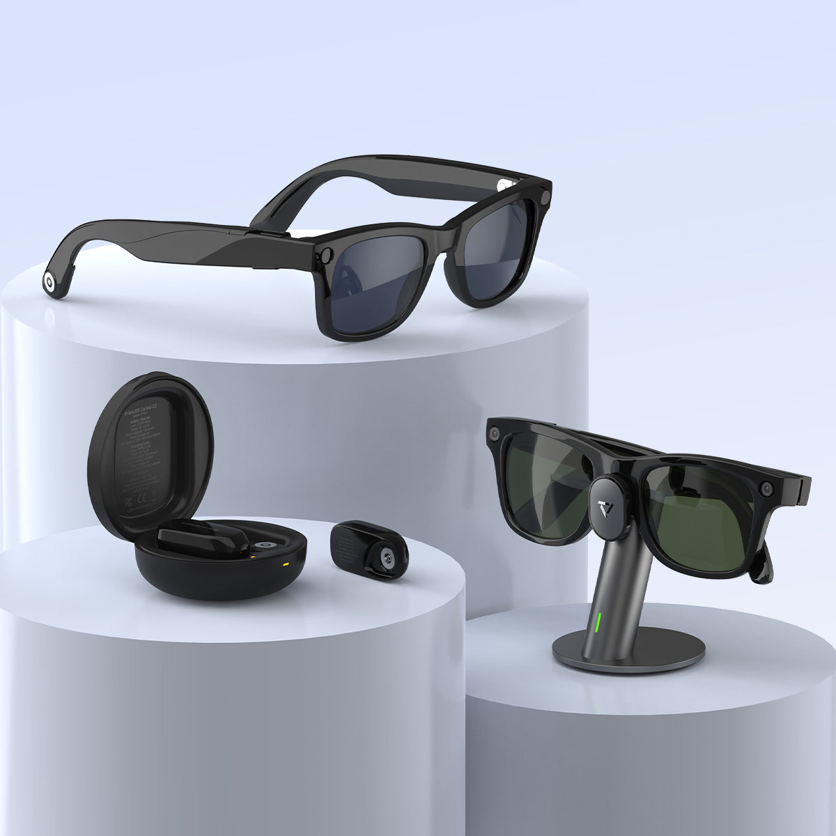 AIグラスアクセサリー - Ray-Ban Meta、Oakley Meta、Meta Displayの