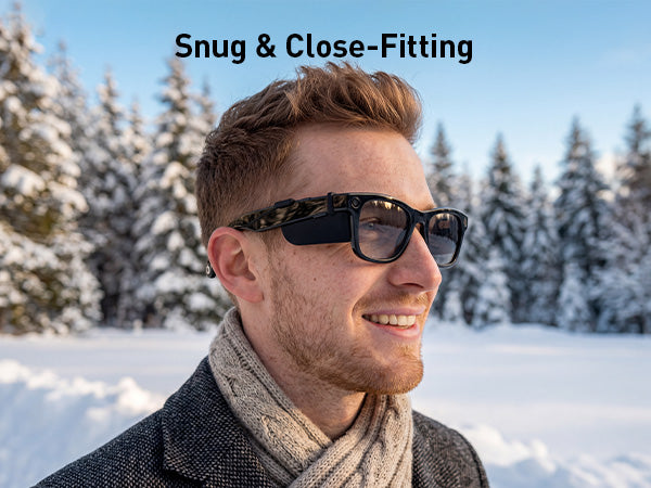 Anti-Glare Side Light Shields For Meta Glasses (3D Printed)