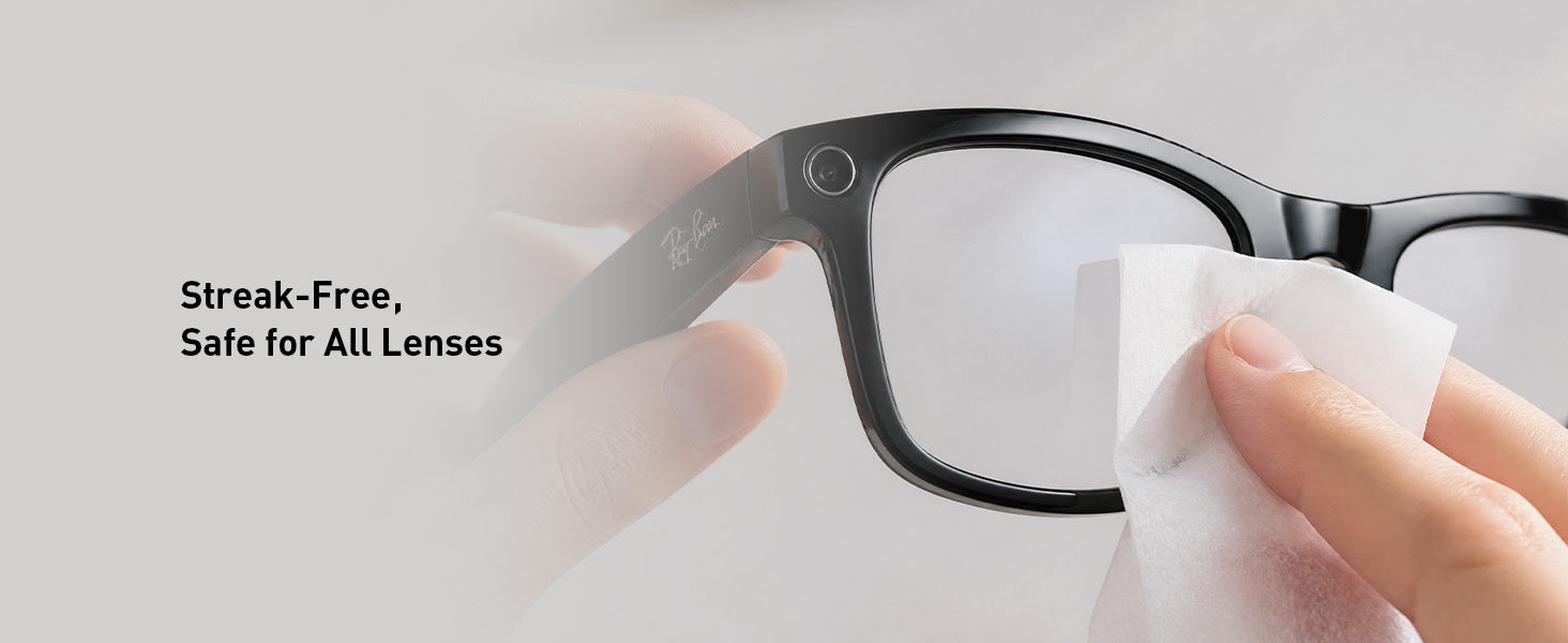 Paños de limpieza de lentes Zeiss para gafas inteligentes