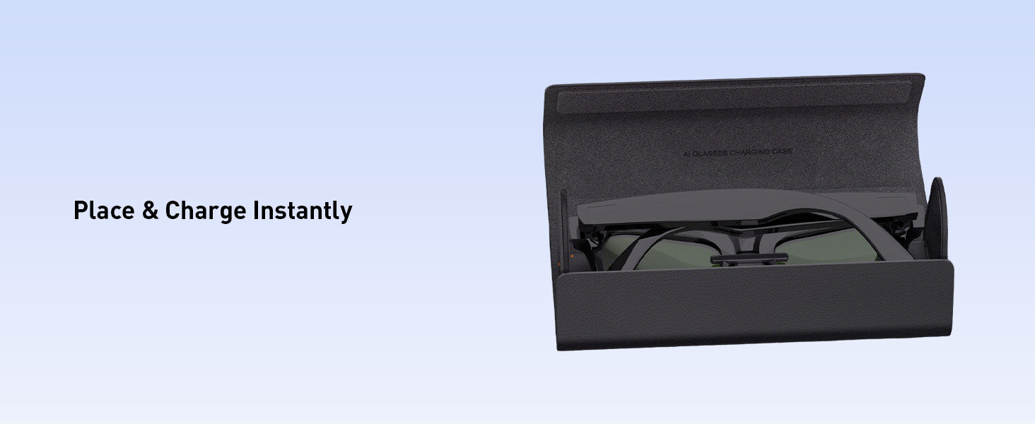 Ultra-Slim Charging Case for Ray-Ban Meta