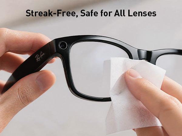 Paños de limpieza de lentes Zeiss para gafas inteligentes