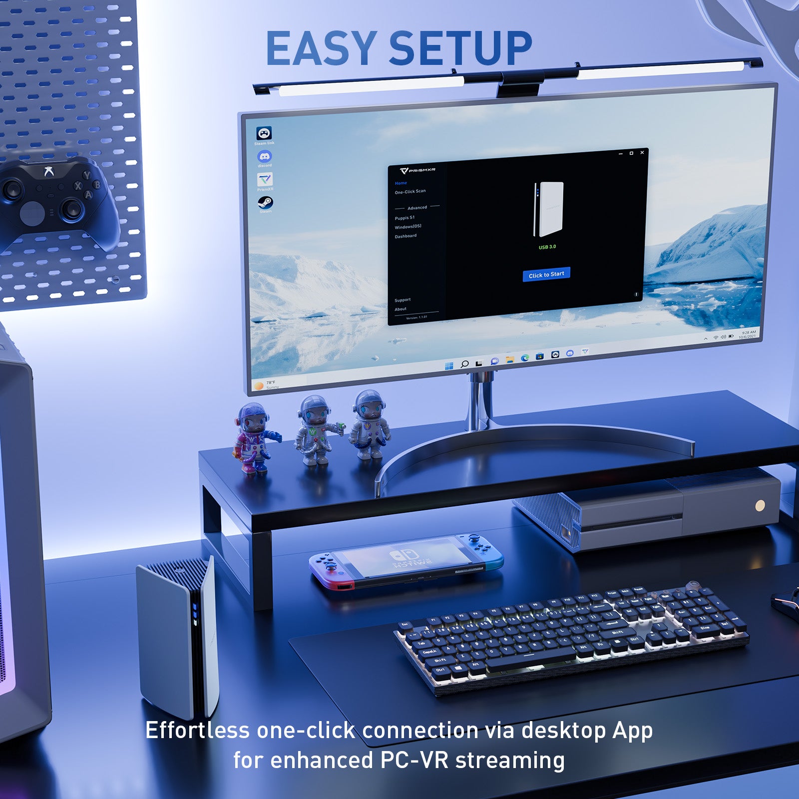 Puppis S1 AX3000 Specialized Router for PC-VR Streaming