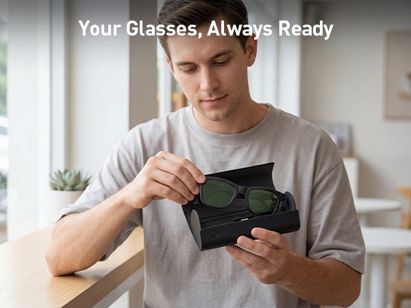 Ultra-Slim Charging Case for Ray-Ban Meta