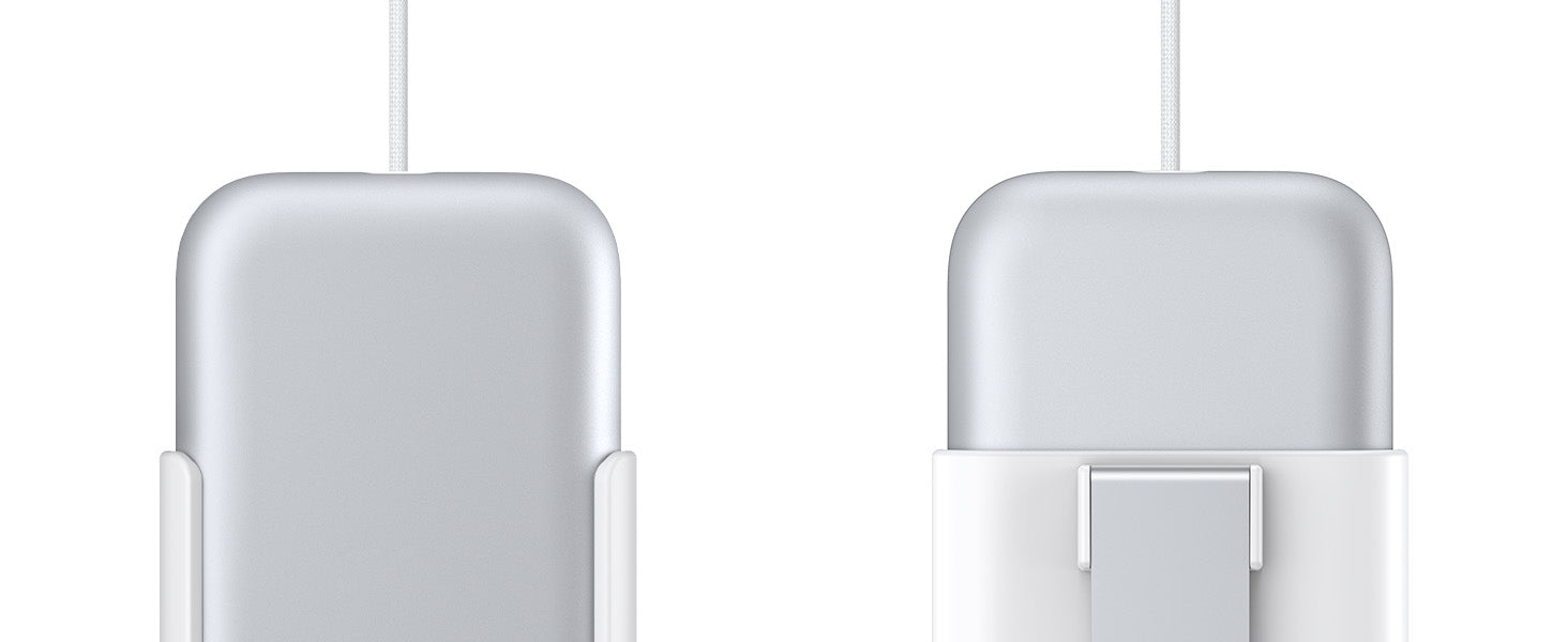 Soporte de batería compatible con Vision Pro Batería minimalista blanca de primera calidad