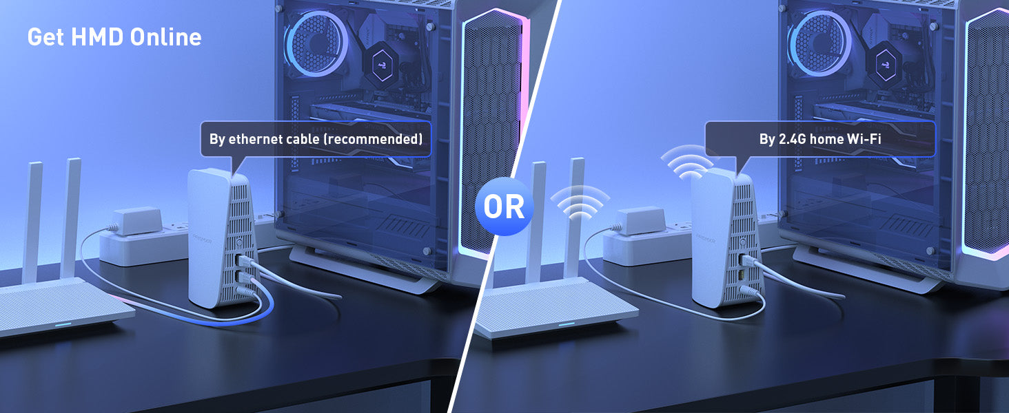 Puppis S1 Lite AX1500 Specialized Router for PC-VR Streaming