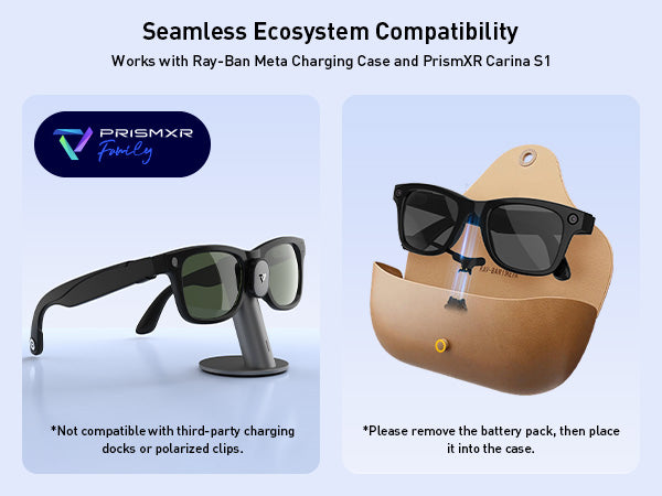 Ray-Ban Metaスマートグラス用Carina C1充電キット