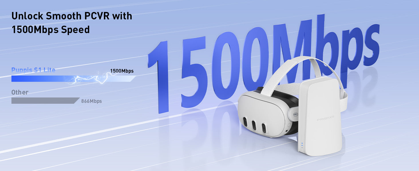 Puppis S1 Lite AX1500 Specialized Router for PC-VR Streaming