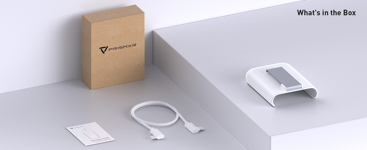 Soporte de batería compatible con Vision Pro Batería minimalista blanca de primera calidad