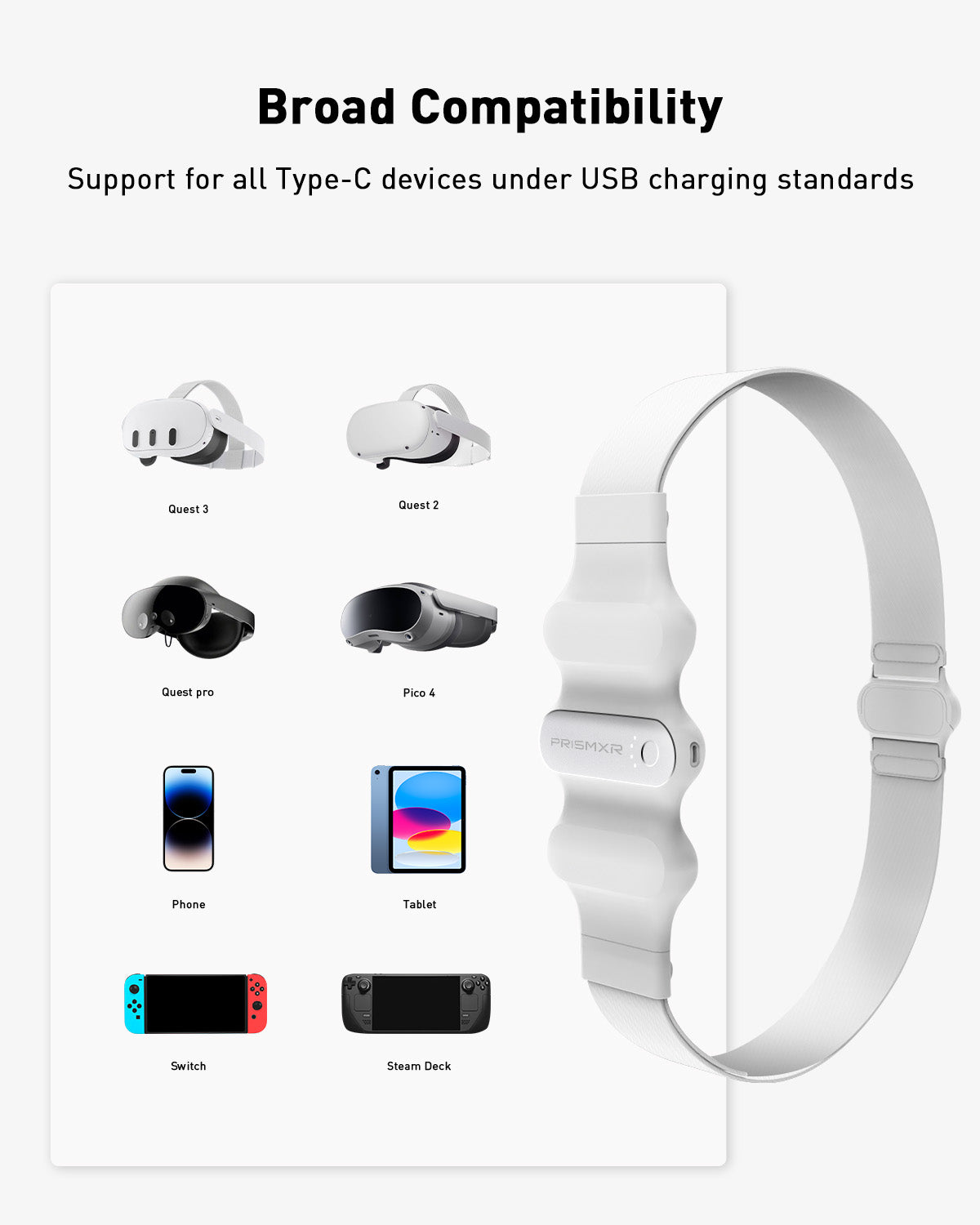 Carina W1 Wearable Power Pak (Quest3 Compatible)