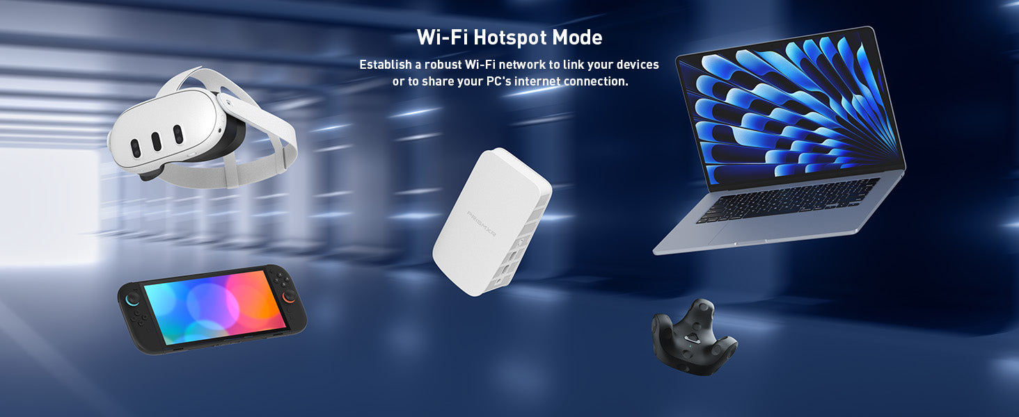 Puppis S1 Lite AX1500 Specialized Router for PC-VR Streaming