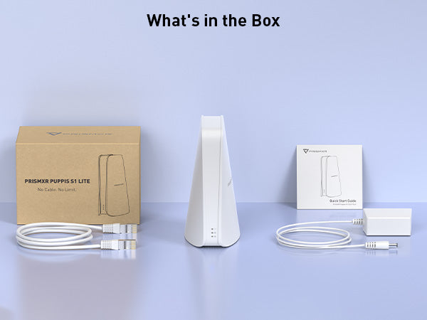 Puppis S1 Lite AX1500 Specialized Router for PC-VR Streaming