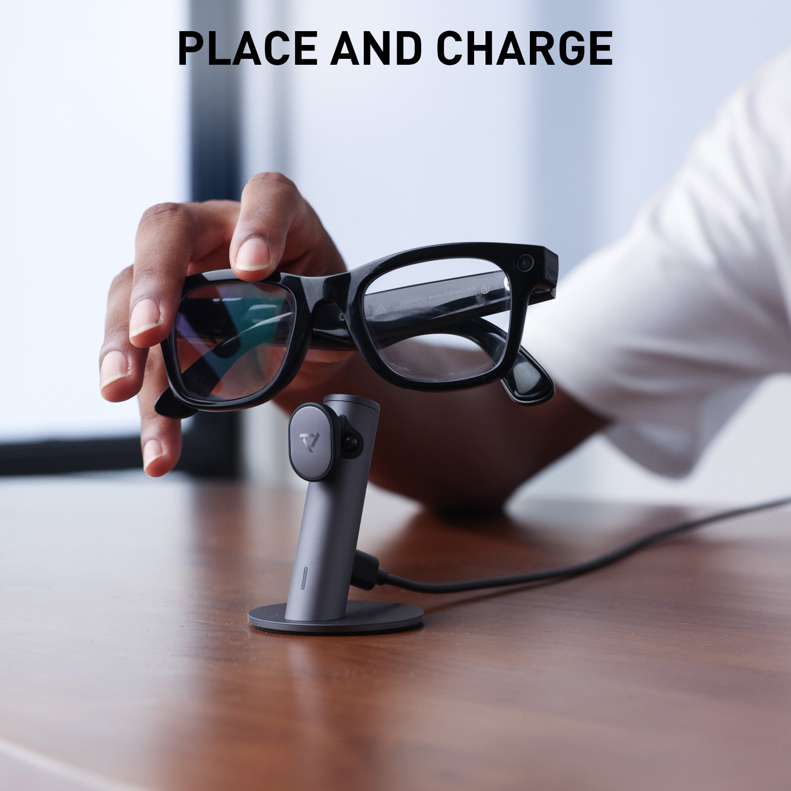 Carina S1 Charging Stand for Ray-Ban Meta Smart Glasses