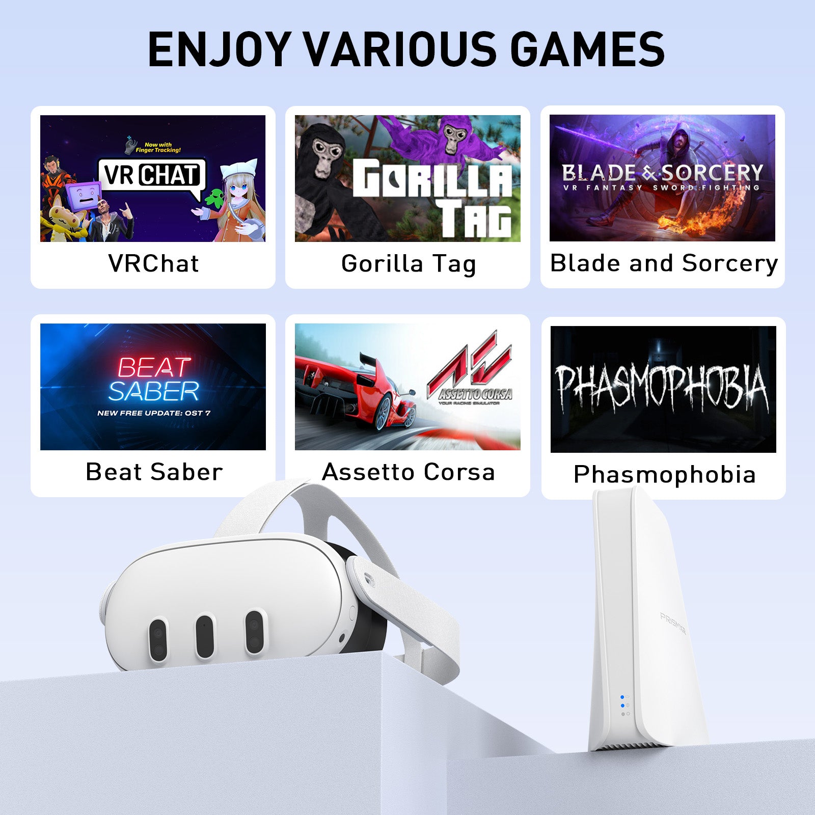 Puppis S1 Lite AX1500 Specialized Router for PC-VR Streaming