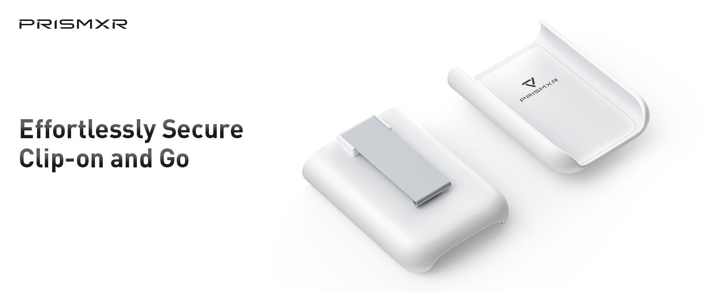 Soporte de batería compatible con Vision Pro Batería minimalista blanca de primera calidad