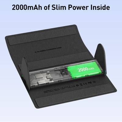 Ultra-Slim Charging Case for Ray-Ban Meta