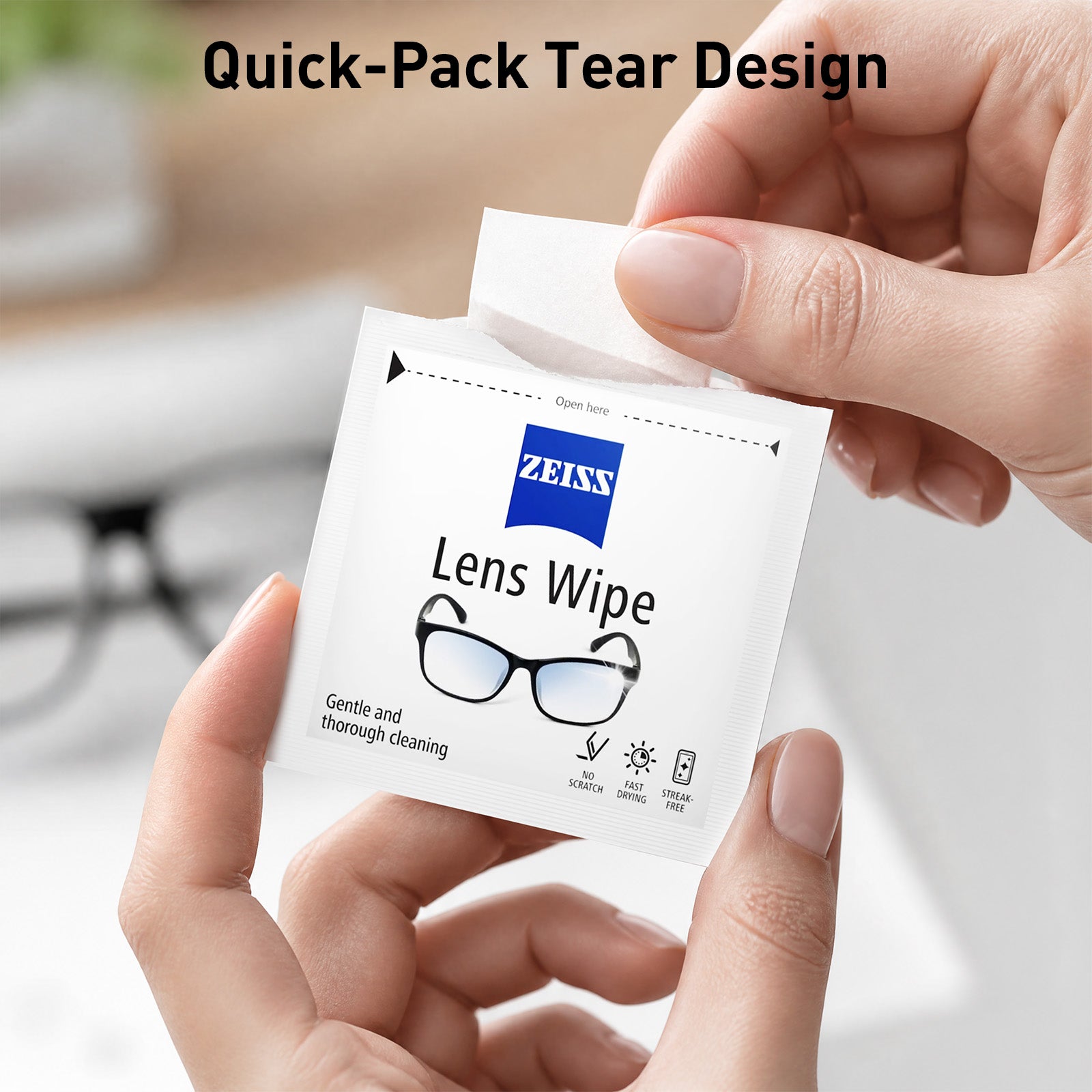 Paños de limpieza de lentes Zeiss para gafas inteligentes
