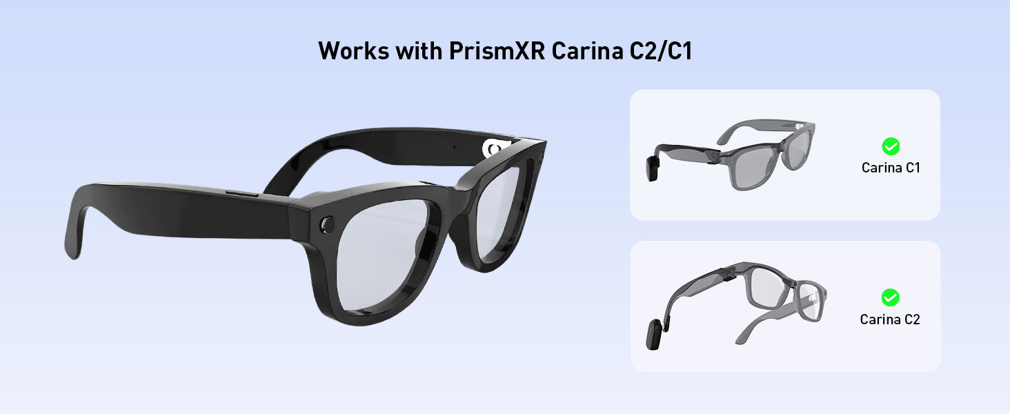 Pegatinas LED opacas para gafas de IA (paquete de 12)