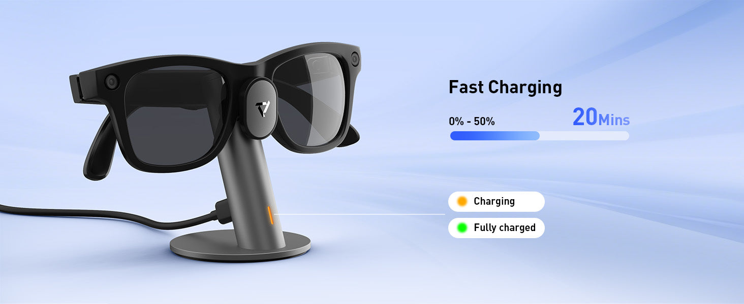 Carina S1 Charging Stand for Ray-Ban Meta Smart Glasses