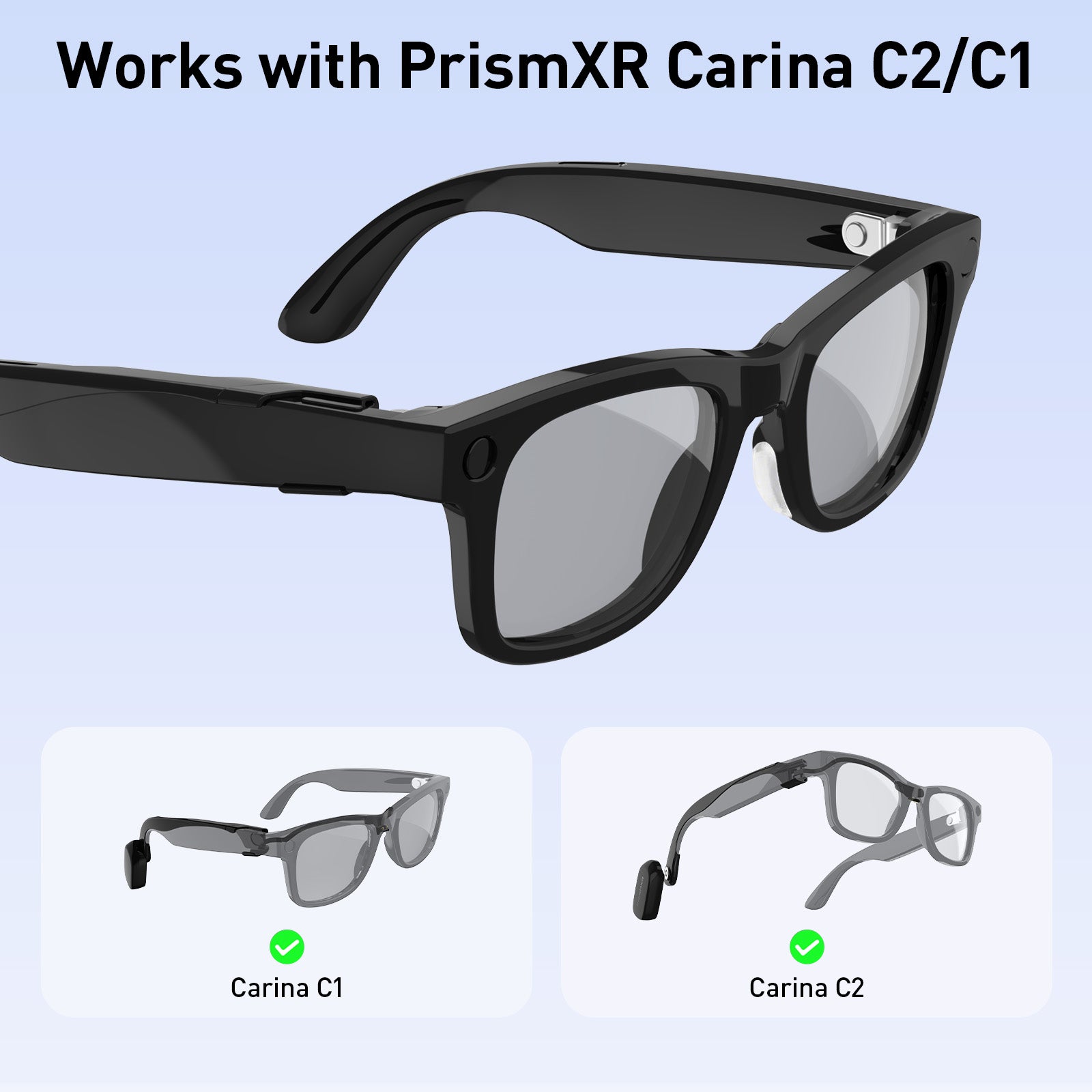 Ray-Ban Metaスマートグラス用ノーズパッド – PrismXR