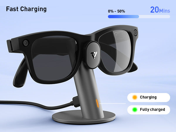 Carina S1 Charging Stand for Ray-Ban Meta Smart Glasses