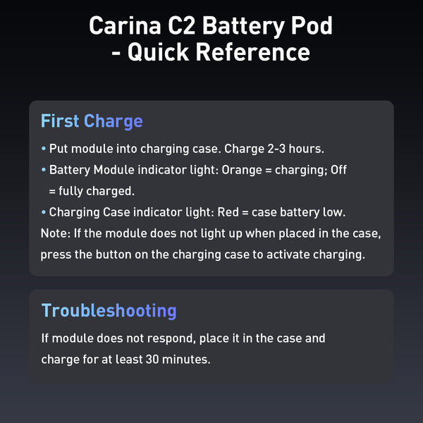 PrismXR Carina C2 Magnetic Battery Pod (Single Spare Pod)