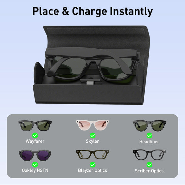 Ray-Ban Meta用超薄型充電ケース