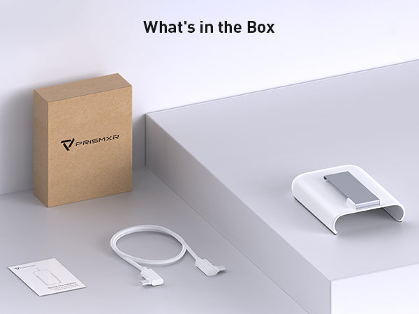Soporte de batería compatible con Vision Pro Batería minimalista blanca de primera calidad