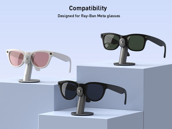 Carina S1 Charging Stand for Ray-Ban Meta Smart Glasses