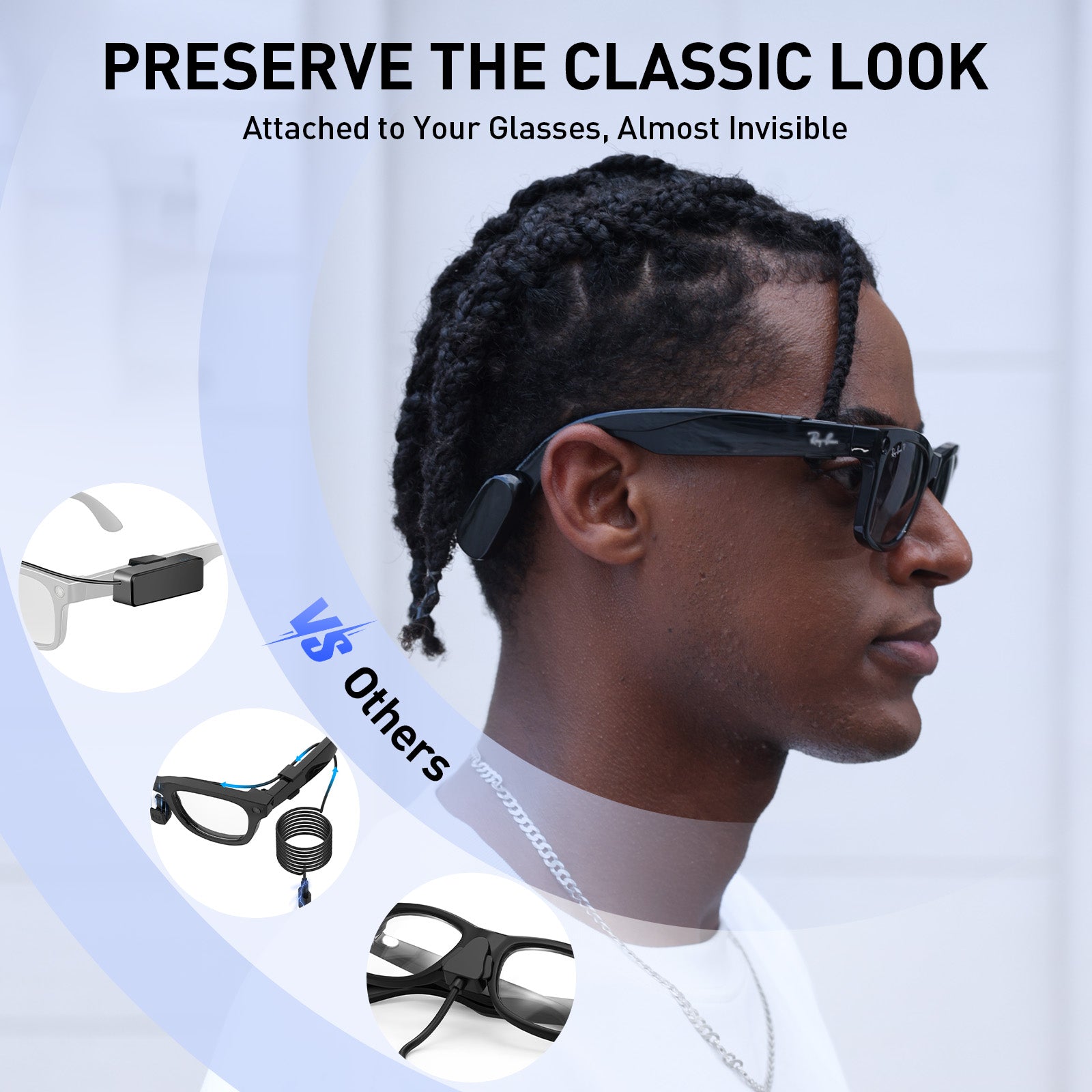 Carina C1 Compatible with Ray-Ban Meta