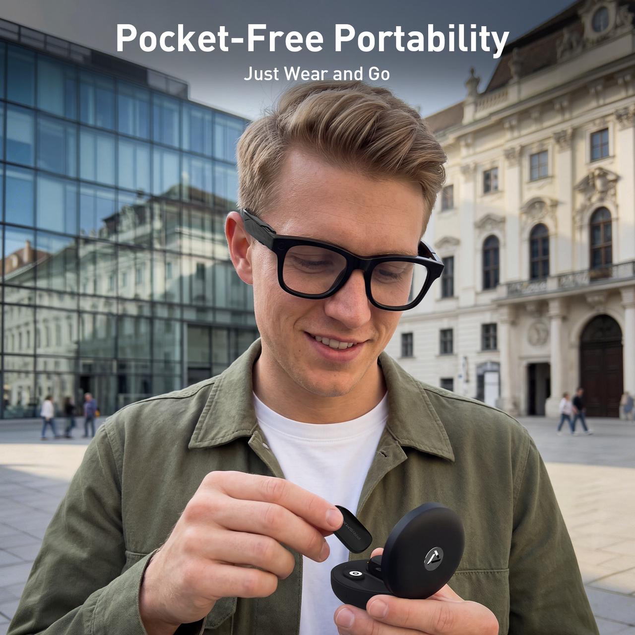 Carina C2 Charging Kit for Ray-Ban Meta Glasses